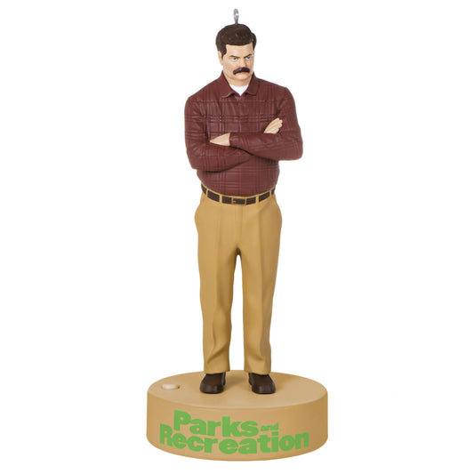 2023 Ron Swanson Hallmark Ornament (Parks and Recreation) QXI7277
