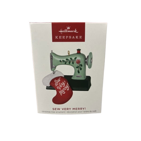 2023 Sew Very Merry! Hallmark Ornament (Sewing) QGO2927