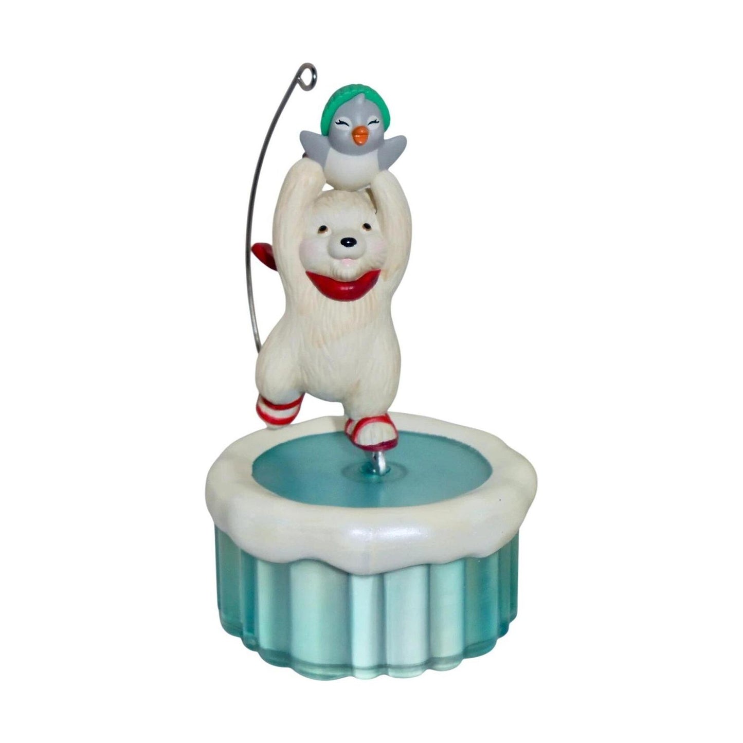 2023 Skating Snowball and Tuxedo Hallmark Ornament (Snowball and Tuxedo) QGO26677 Image1