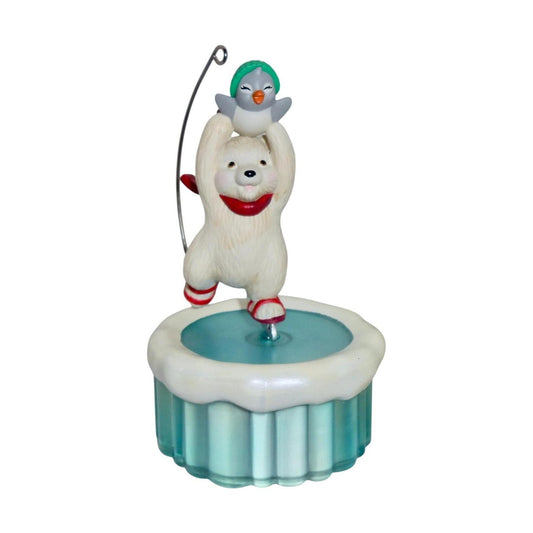 2023 Skating Snowball and Tuxedo Hallmark Ornament (Snowball and Tuxedo) QGO26677 Image1