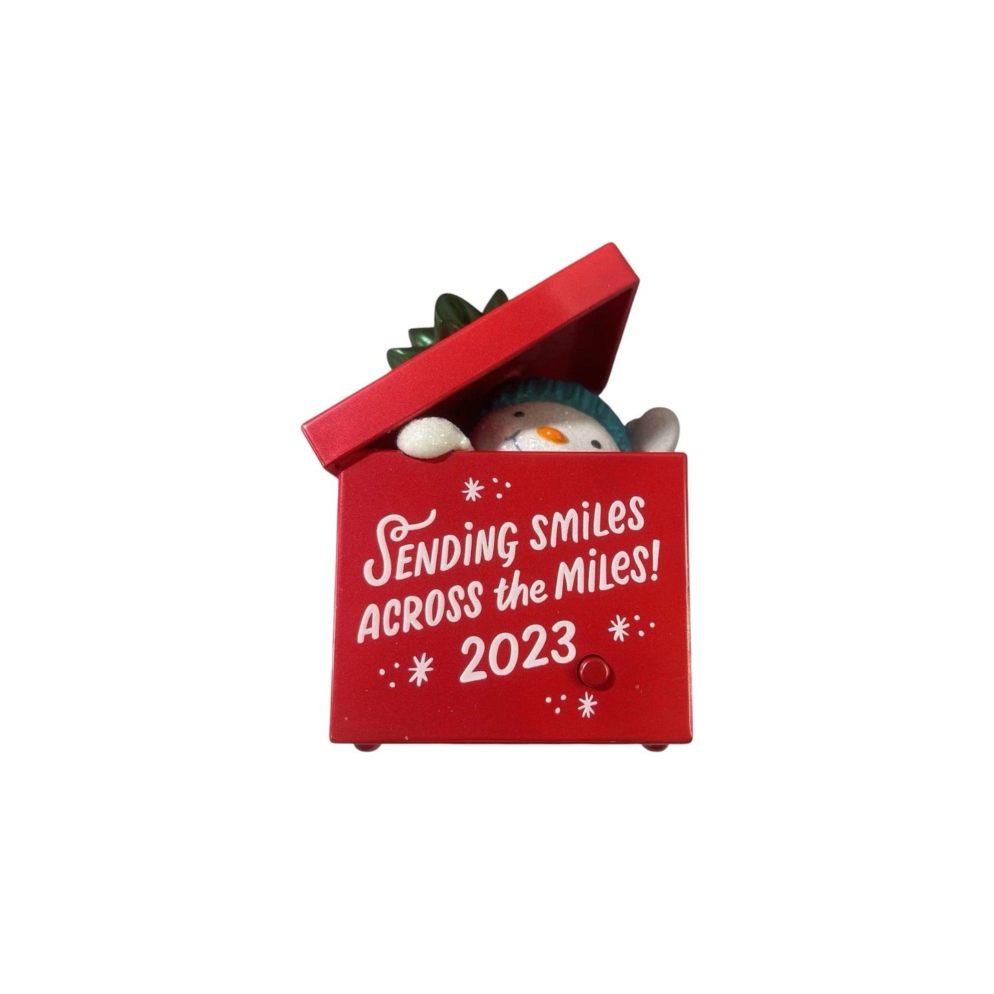 2023 Smiles Across the Miles (Snowmen) Hallmark Ornament QGO2619 Image3