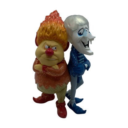 2023 Snow Miser and Heat Miser (The Year Without A Santa Claus) QXV1254 Hallmark Ornament QXV1254 Image1