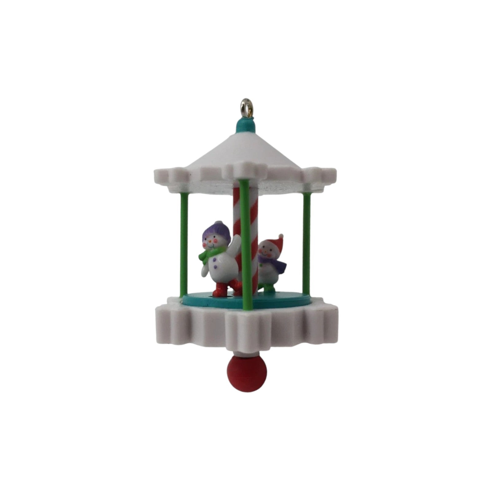 2023 Spinning Snowmen Hallmark Ornament (Snowmen) QXM9219 Image1