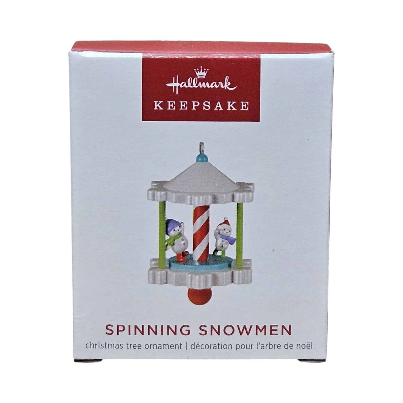2023 Spinning Snowmen Hallmark Ornament (Snowmen) QXM9219 Image2