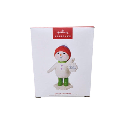 2023 Sweet Snowman Hallmark Ornament (Snowmen) QGO2777 Image2