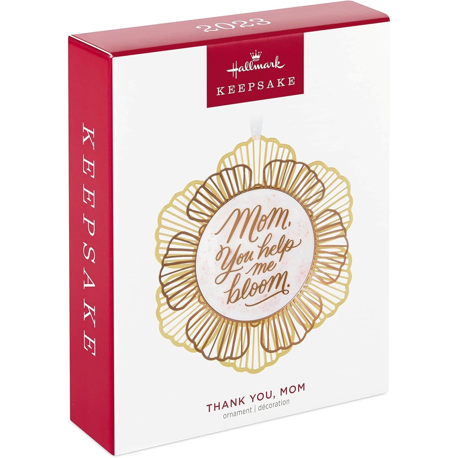 2023 Thank you, Mom Hallmark Ornament (Family) QHX3049