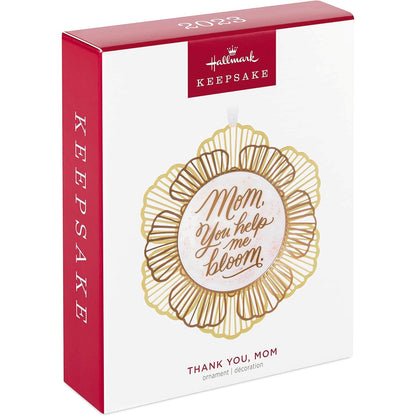 2023 Thank you, Mom Hallmark Ornament (Family) QHX3049
