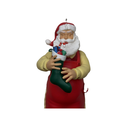 2023 Toymaker Santa Surprise Hallmark Ornament (Toymaker Santa) QGO2967 Image3