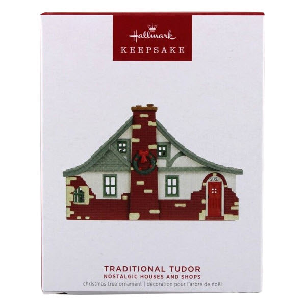 2023 Traditional Tudor Hallmark Ornament (Nostalgic Houses and Shops) QXR8129