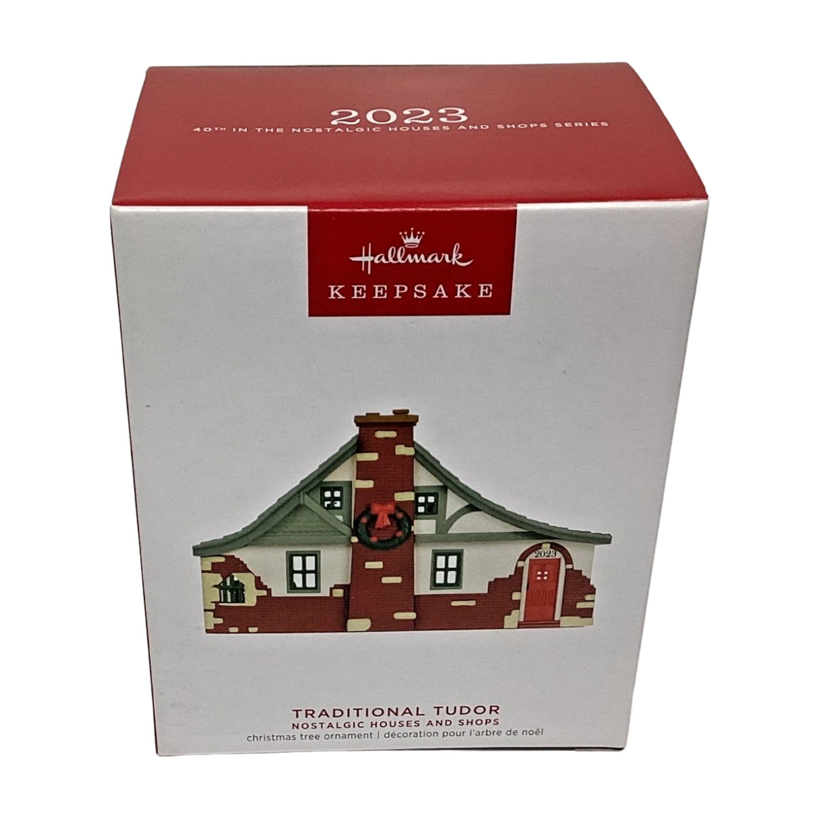 2023 Traditional Tudor Hallmark Ornament (Nostalgic Houses and Shops) QXR8129 Image2