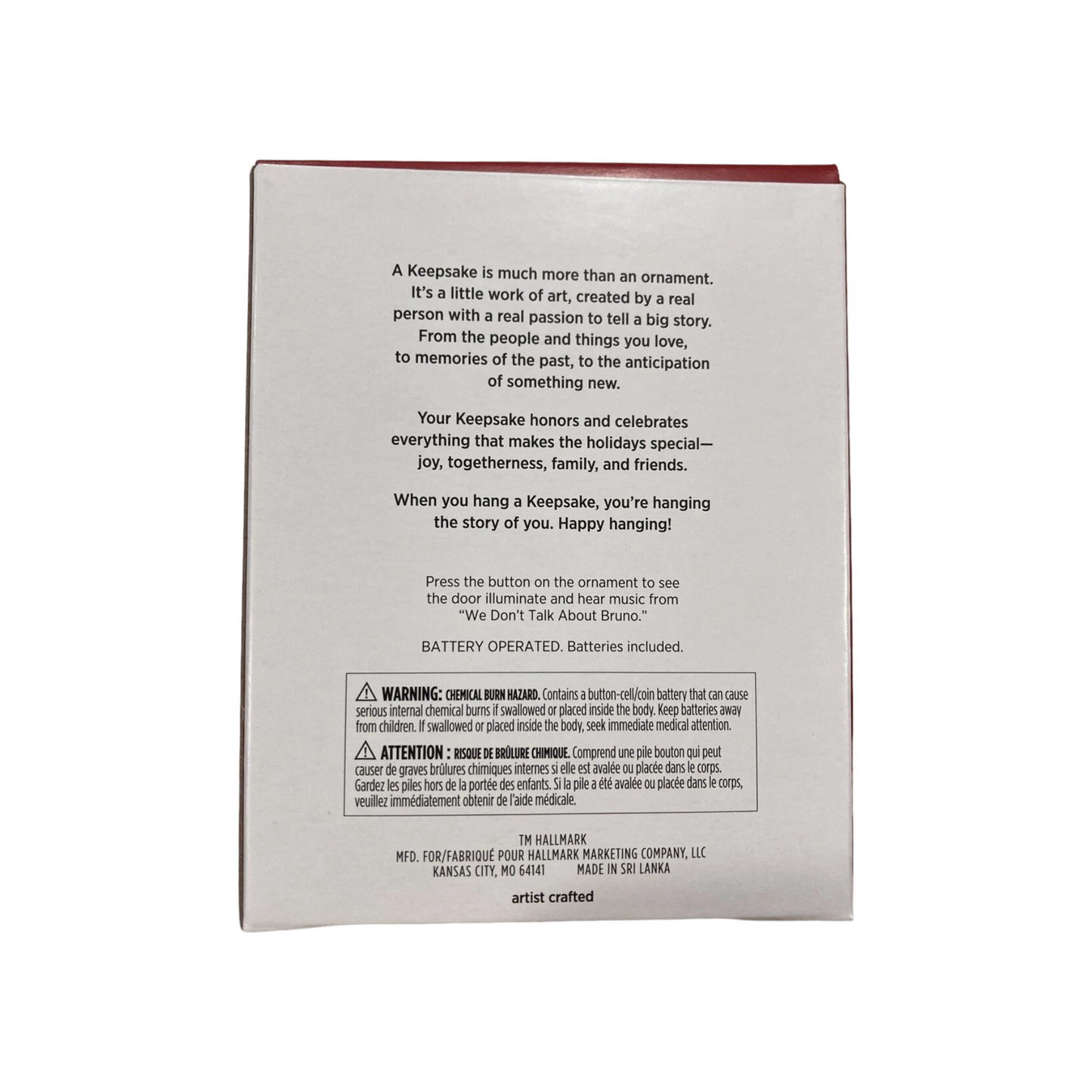 2023 We Don't Talk About Bruno Hallmark Ornament (Encanto) QXD6639 Image6