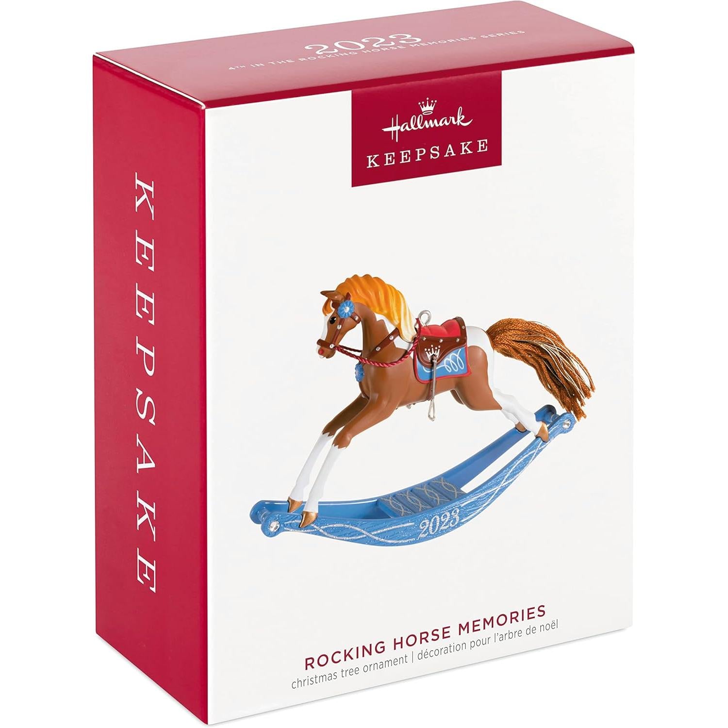 2023Rocking Horse Hallmark Ornament (Rocking Horse) QXR8089