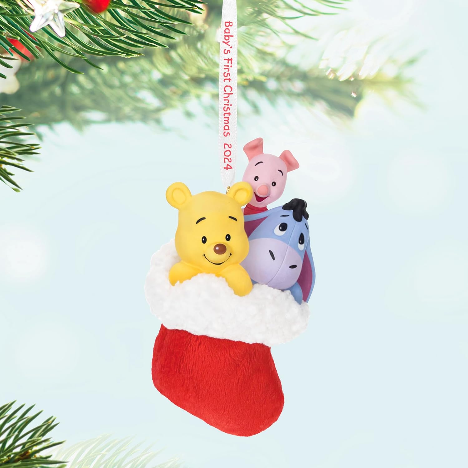 2024 A Snuggly First Christmas Hallmark Ornament (Winnie the Pooh) QXD6931