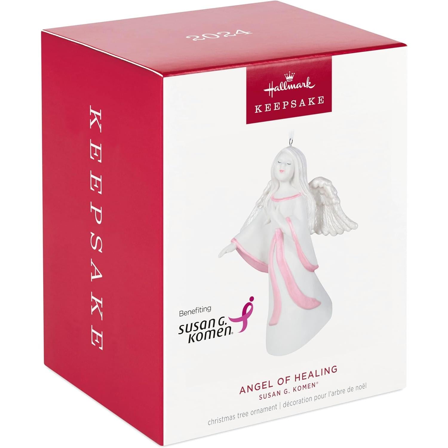 2024 Angel of Healing Hallmark Ornament (Susan G Komen) QXI7631