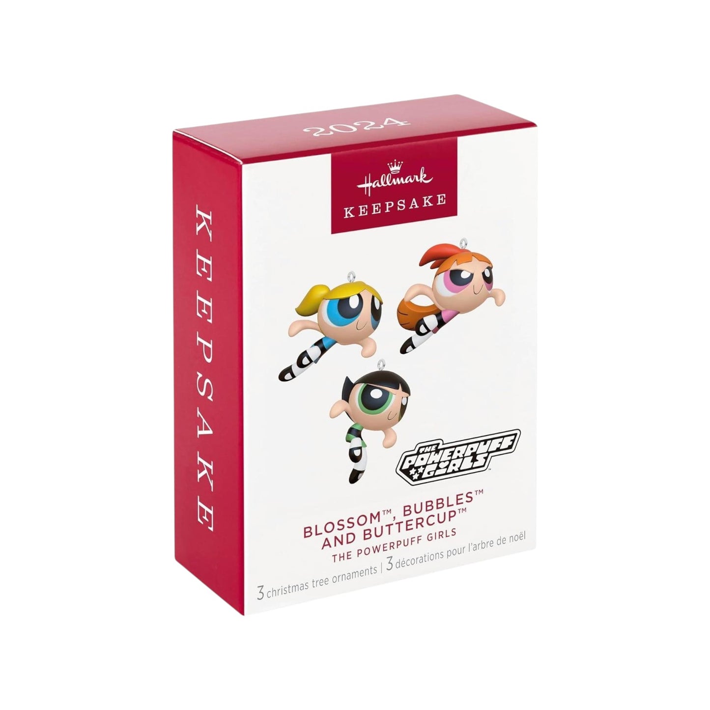 2024 Blossom, Bubbles and Buttercup Set of 3 (The Powerpuff Girls)
