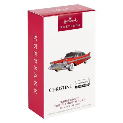 2024 "Christine 1958 Plymouth Fury Hallmark Ornament (Cars) QXR8174