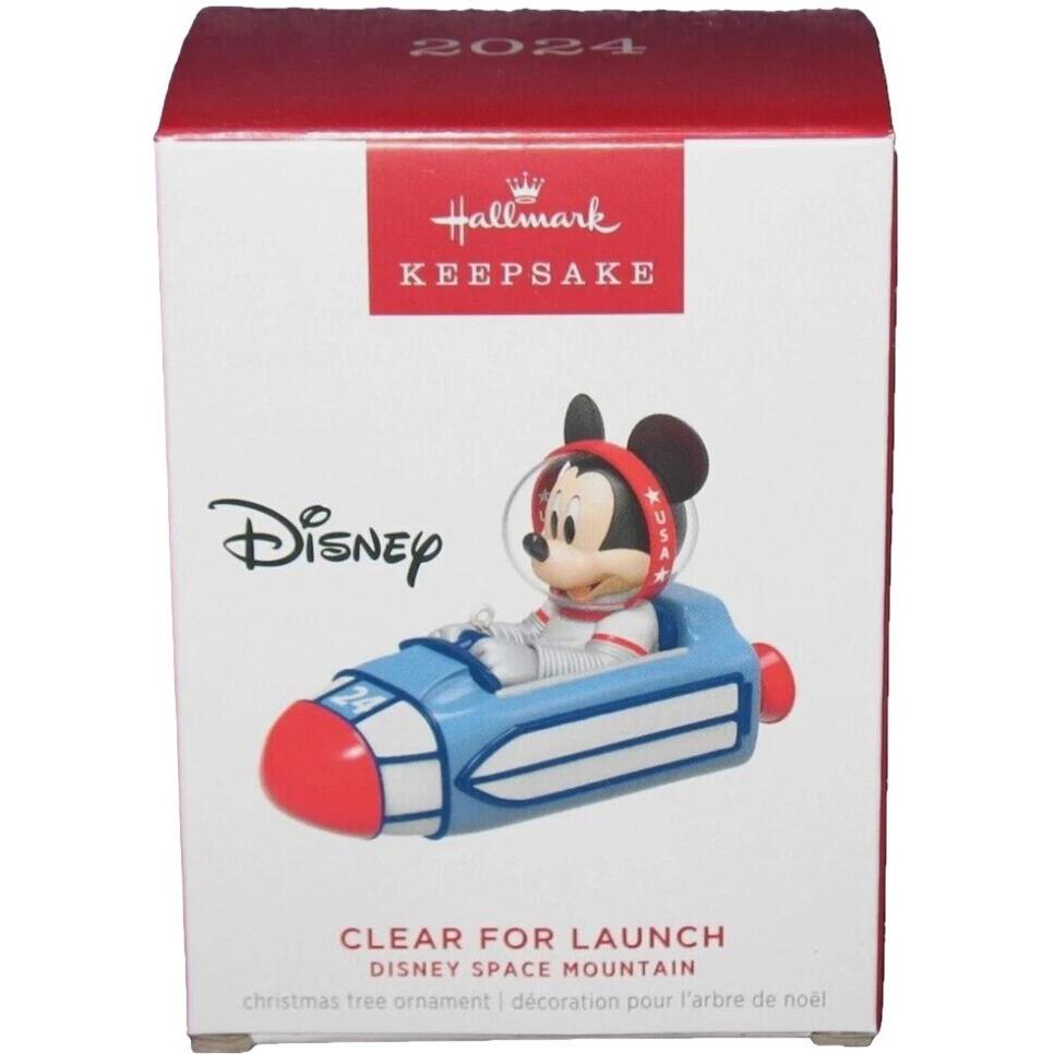 2024 Clear for Launch - Space Mountain Hallmark Ornament (Disney) QXD6921
