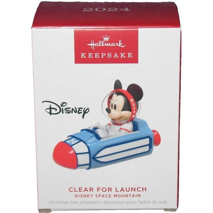 2024 Clear for Launch - Space Mountain Hallmark Ornament (Disney) QXD6921
