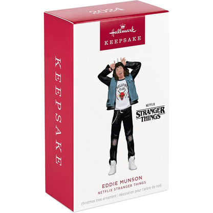 2024 Eddie Munson Hallmark Ornament (Stranger Things) QXI7751
