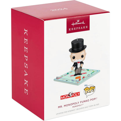 2024 Mr. Monopoly Funko Pop! Hallmark Ornament (Monopoly) QXI7494