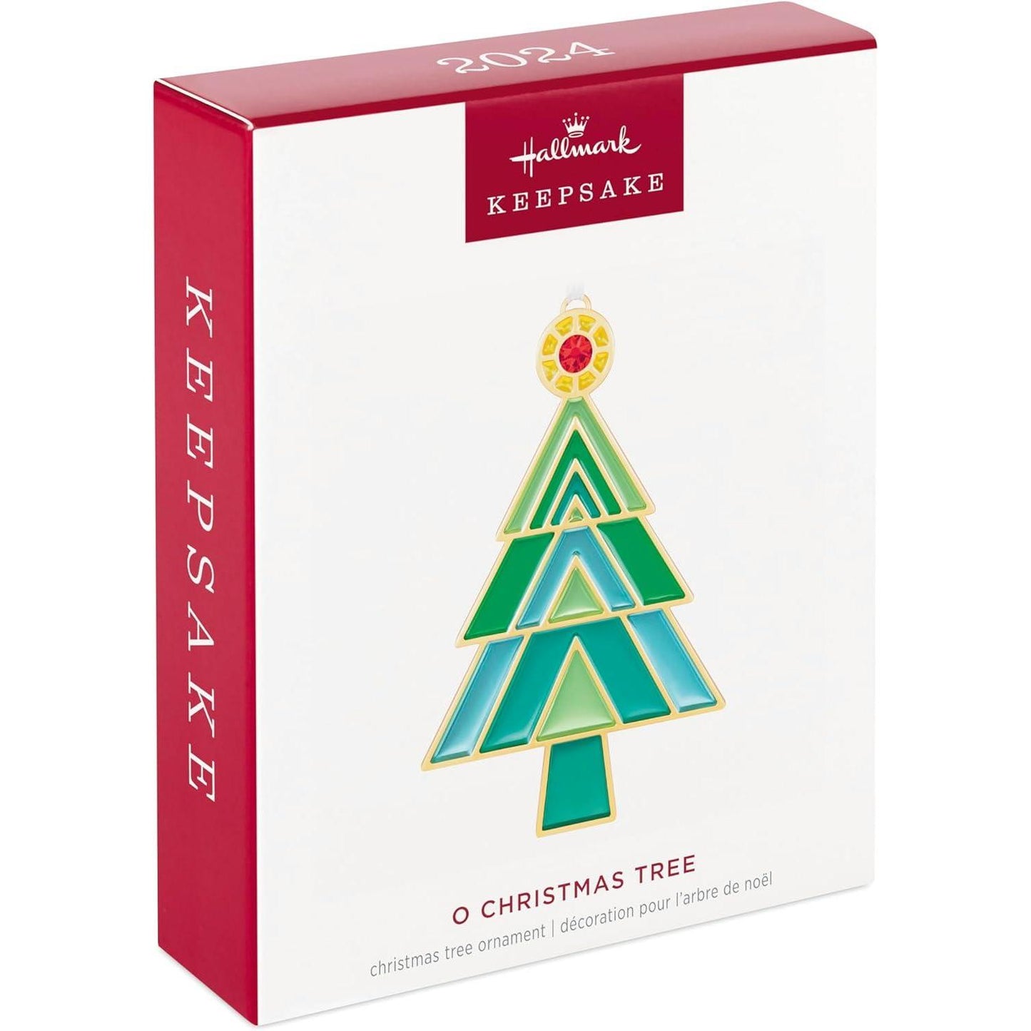 2024 O Christmas Tree Hallmark Ornament (Christmas Tree) QGO2851
