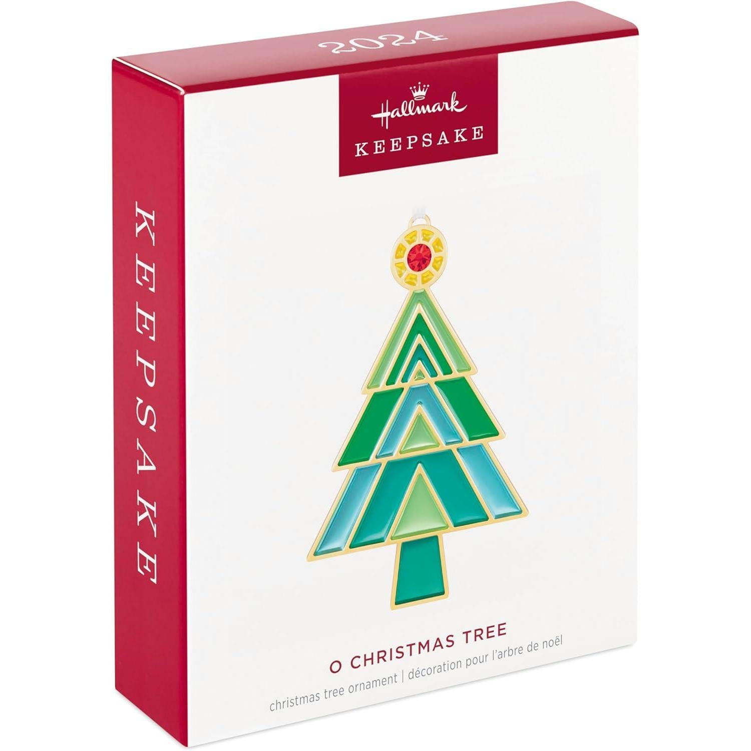 2024 O Christmas Tree Hallmark Ornament (Christmas Tree) QGO2851