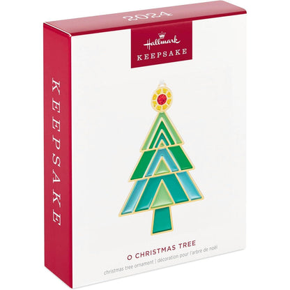 2024 O Christmas Tree Hallmark Ornament (Christmas Tree) QGO2851