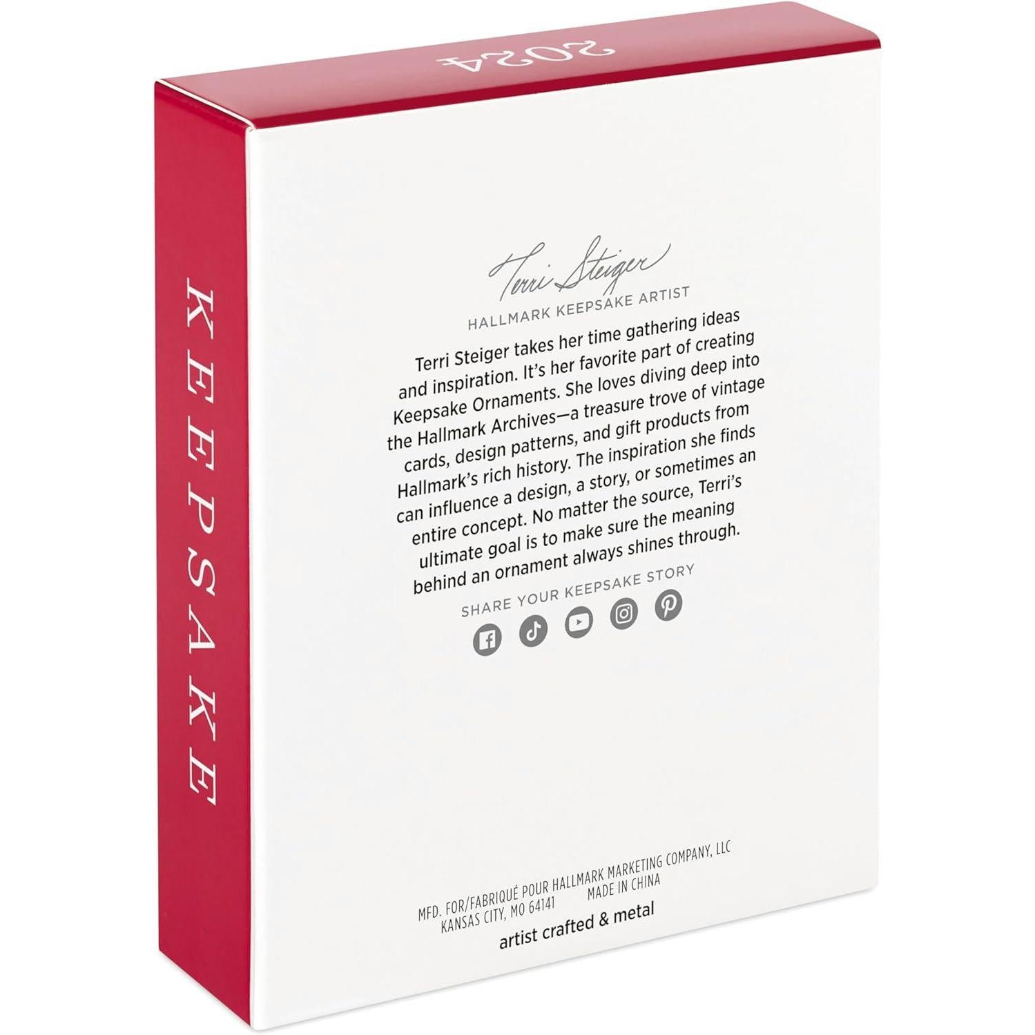 2024 O Christmas Tree Hallmark Ornament (Christmas Tree) QGO2851