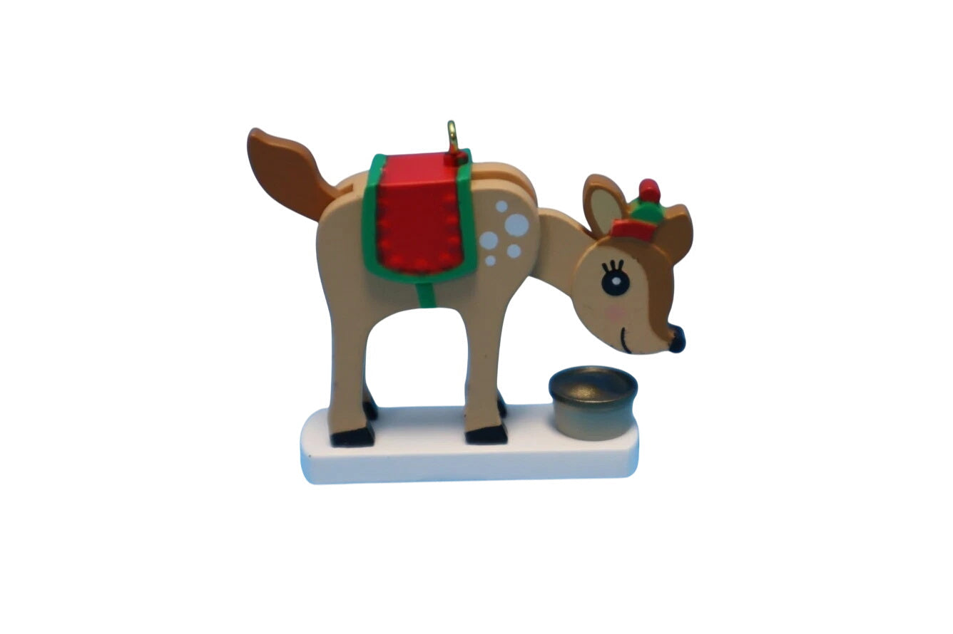 2024 Season's Snackings Hallmark Ornament (Reindeer) QXM9214