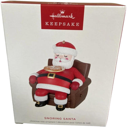 2024 Snoring Santa Hallmark Ornament (Santa Claus) QGO2654