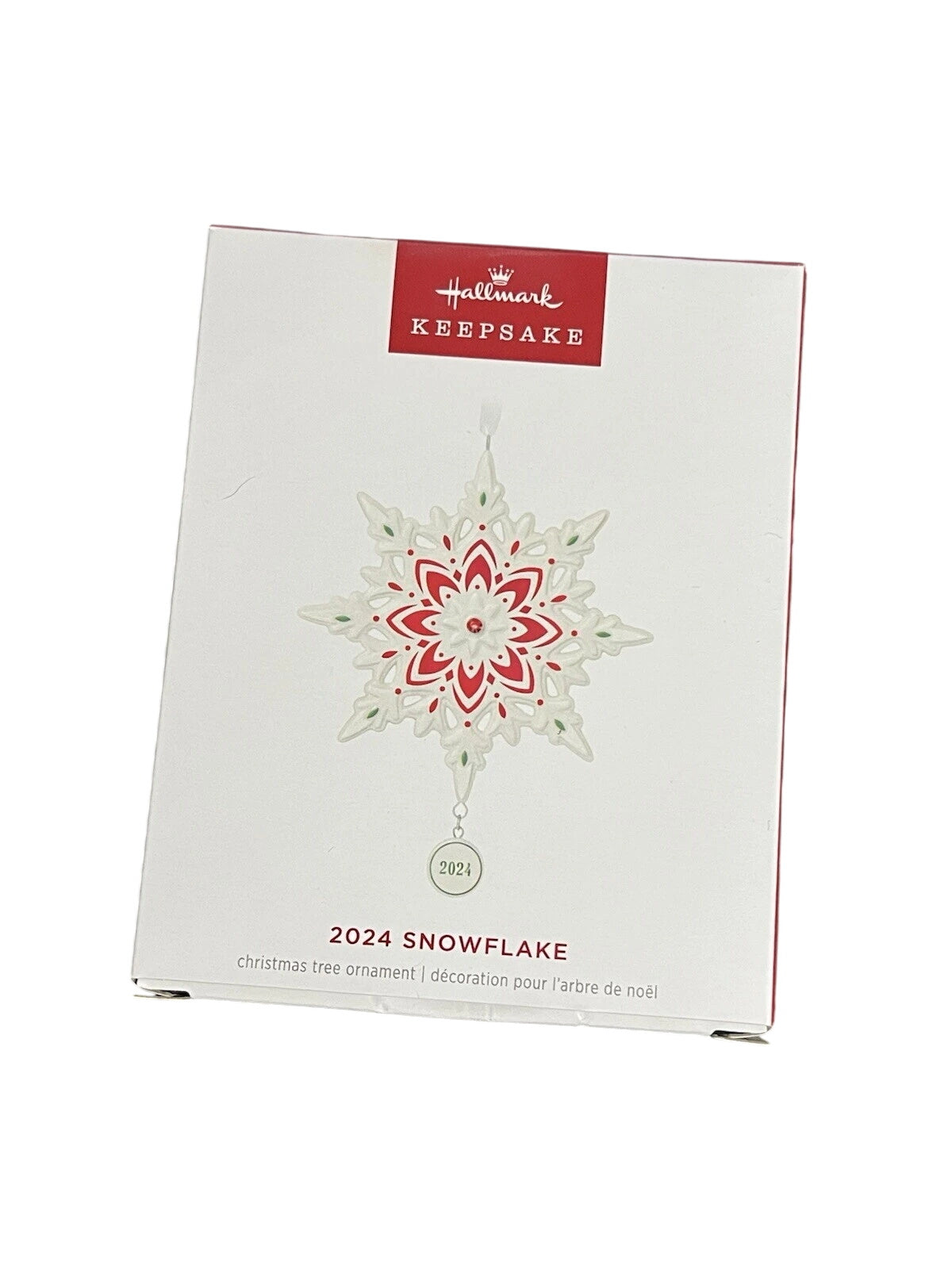 2024 Snowflake Hallmark Ornament (Snowflake) QGO2841