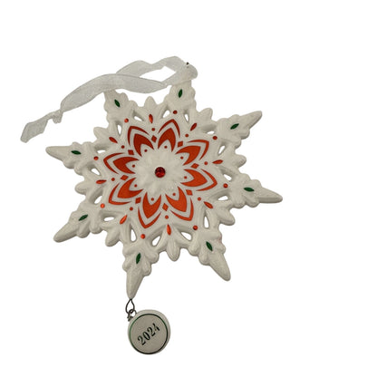 2024 Snowflake Hallmark Ornament (Snowflake) QGO2841