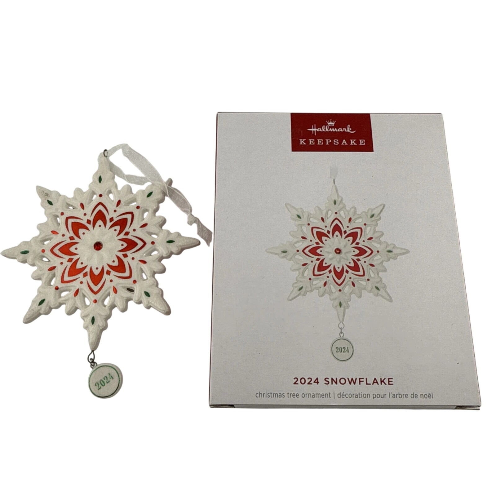 2024 Snowflake Hallmark Ornament (Snowflake) QGO2841