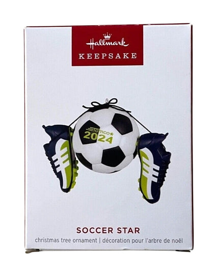 2024 Soccer Star Hallmark Ornament (Sports & Activities) QGFO3021