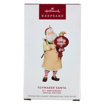 2024 Toymaker Santa 25th Anniversary Hallmark Ornament (Toymaker Santa) QXE3374