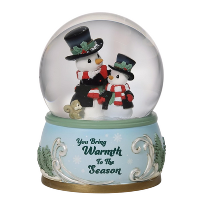 2024 You Bring Warmth to the Season Musical Snow Globe (Precious Moments)