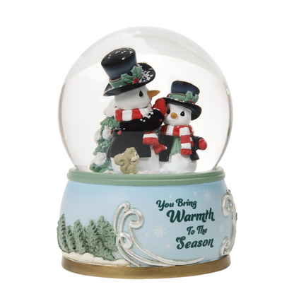 2024 You Bring Warmth to the Season Musical Snow Globe (Precious Moments)