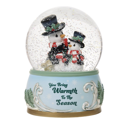 2024 You Bring Warmth to the Season Musical Snow Globe (Precious Moments)