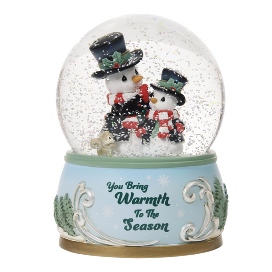 2024 You Bring Warmth to the Season Musical Snow Globe (Precious Moments)