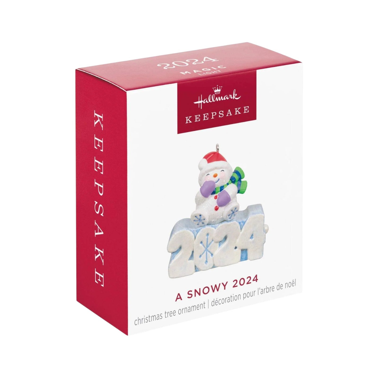 2024 A Snowy 2024 Hallmark Ornament (Frosty Fun Decade) QXM9181 Image2