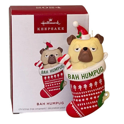 2024 Bah Humpug Hallmark Ornament (Animal) QGO2891
