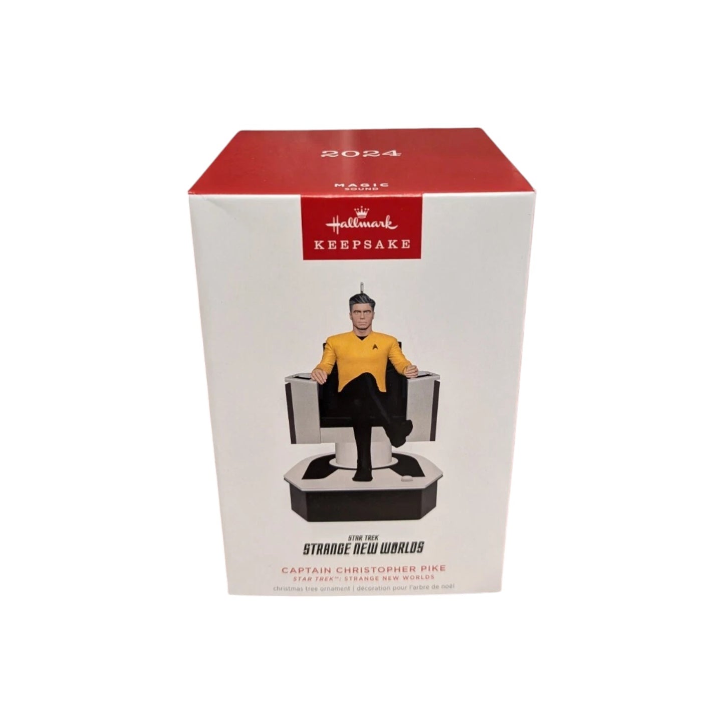 2024 Captain Christopher Pike Hallmark Ornament (Star Trek) QXI7401