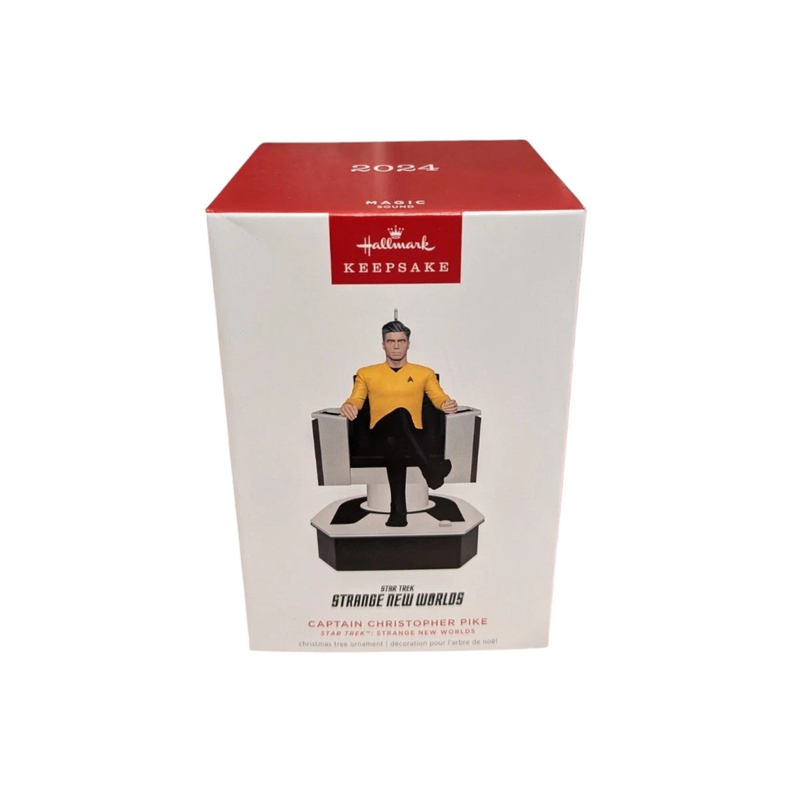 2024 Captain Christopher Pike Hallmark Ornament (Star Trek) QXI7401