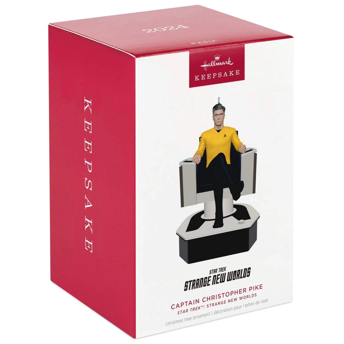2024 Captain Christopher Pike Hallmark Ornament (Star Trek) QXI7401