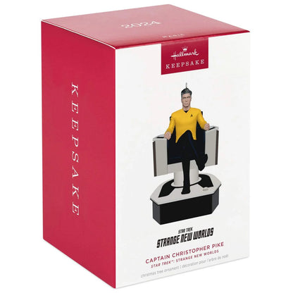 2024 Captain Christopher Pike Hallmark Ornament (Star Trek) QXI7401