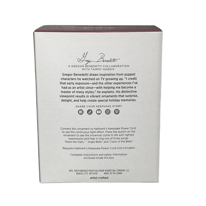 2024 Caroling Snowman Hallmark Ornament (Snowmen) QGO2594