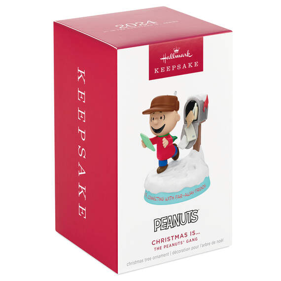 2024 Christmas Is... Hallmark Ornament (Peanuts) QXR8231