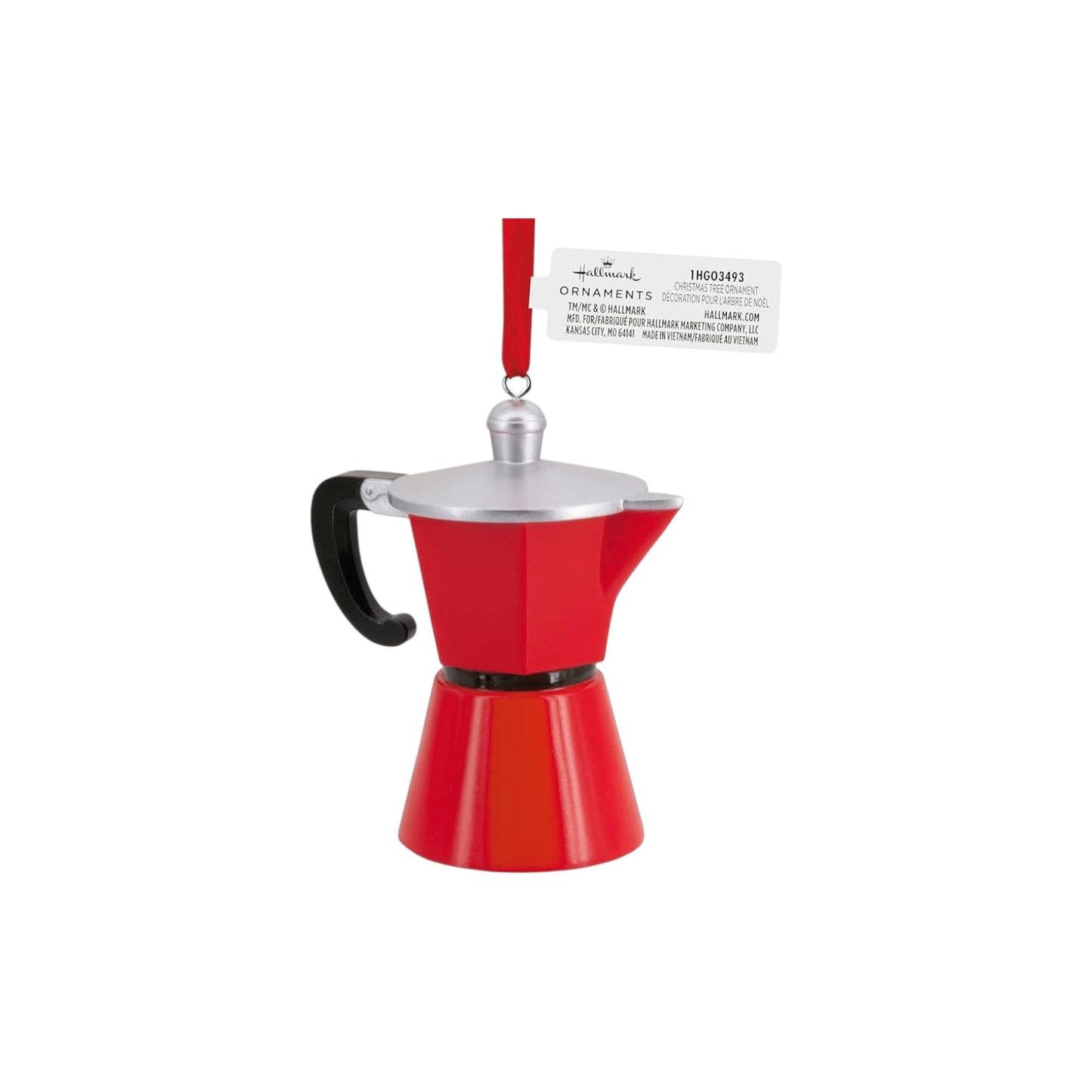 2024 Coffee French Press (Eat & Drink) Hallmark Ornament 1HGO3493 Image2
