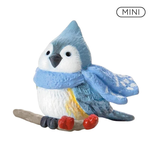 2024 Cozy Lil' Critters #6 — Tufted Titmouse Hallmark Ornament (Cozy Lil' Critters) QXM9174 Image1
