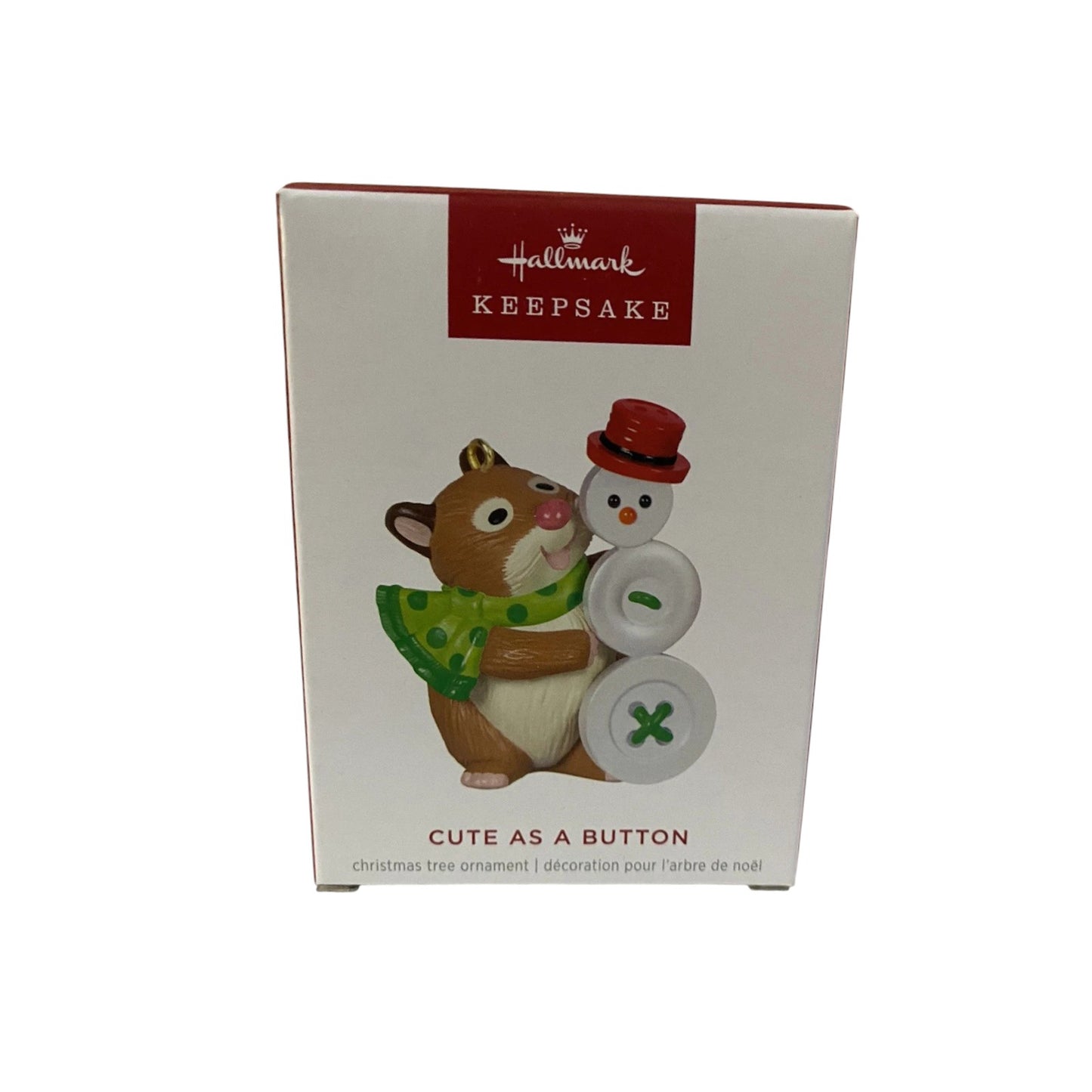 2024 Cute as a Button Hallmark Ornament (Cute as a Button) QXR8144